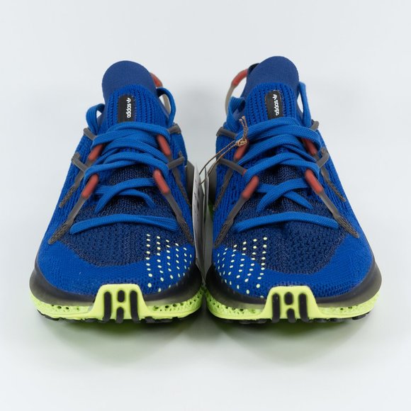 Adidas Original Men\'s 4D Fusio \'Bold Blue/Light Flash Yellow\' H04509 size 10.5 main image 9
